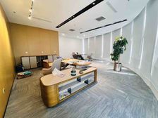 星地中心800平精装6个功能间+80人工位区甲方直租