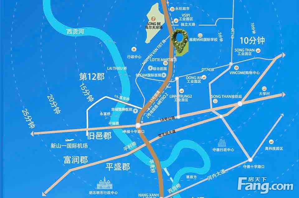小区相关图