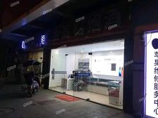 胜利路沿街单层门面门头宽租金高。