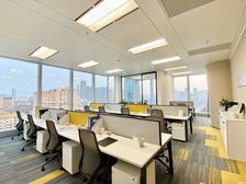 无锡地标 恒隆 联合办公特价1000/工位拎包办公一价全包