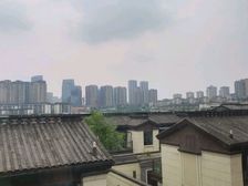 508万买,照母山中式风格合院端头,单层130平,带大花园