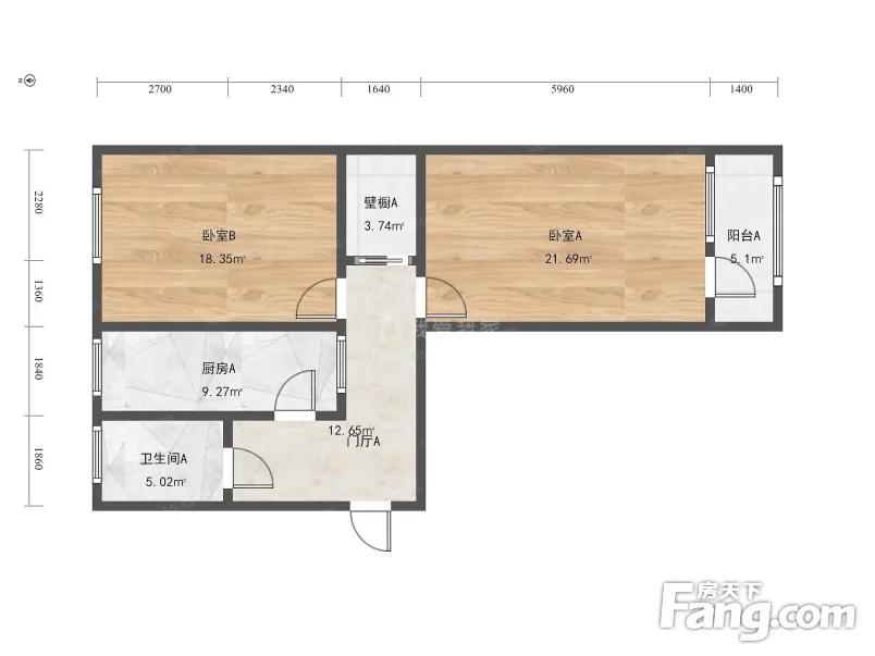 燕山迎风一里2室1厅2层商品房满五年一套,北京房山燕山迎风小区二手房