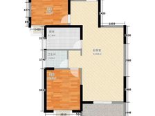 南北通透 明发商业广场 2室2厅 精装修