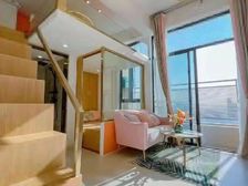 店长推荐,保利达,总价90万,地铁口,精装现房 通燃气带阳台