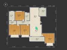 一品滨江湾西区4室2厅2卫南朝向510.0万元/套出售