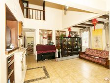 小汤山·橘郡·4室·3厅 联排别墅,东南角格局。挑空厅设计