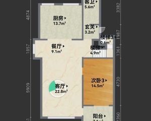 慈湖逸墅4室2厅2卫南朝向165.0万元/套出售