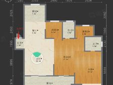 吾悦广场三期4室2厅2卫南朝向260.0万元/套出售