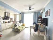 金铭文博水景公寓 77平2居 南北向简装修 随时签约