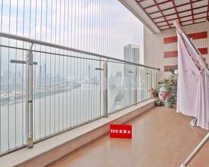 保利康桥 珠江前航道头排江景 看小蛮腰 南北通透 价格可谈