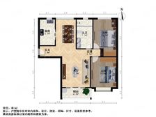华升新苑,南北通透两房,小区中间位置,采光,满五税费较少
