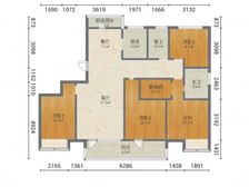 正南大有世家4室2厅精装修
