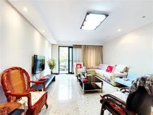 华侨城波托菲诺纯水岸7期精装修3房低楼层客厅正出阳台