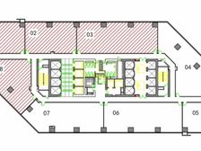 粤海天河城大厦 1100方 正对电梯口 东北向 望体育中心