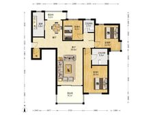 南北通透 海上国际花园 3室2厅 精装修