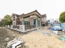 新出淹城旁独栋九洲豪廷苑 独栋别墅 大院子纯毛坯随时看房