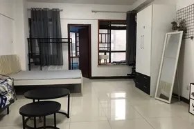整租 万博汇自住精装一房带阳台,小区环境好 砂子塘站