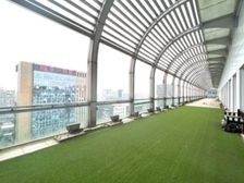 (高层带阳台南向)中关村(天创科技大厦)300平(业主直租)