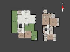 单价低!边户!带大院子 龙湖原山别墅区 6室挑高地下室