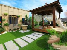 双大野奢 生态雨林广场 送入户花园 热带风情景观阳台