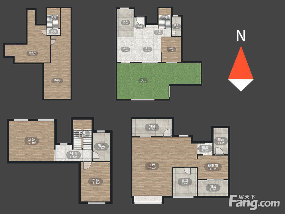  Apartment layout diagram