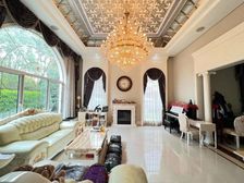 长岛精装修独栋别墅!独立电梯带双车库!南进门户型占地900平