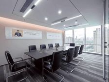 福田CBD经贸中心!24空调!精装修4加1带家私!双面采光