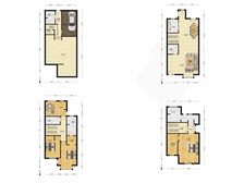 正南万科金色里程红郡园4室3厅