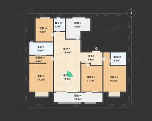 江万府4室2厅3卫南朝向830.0万元/套出售