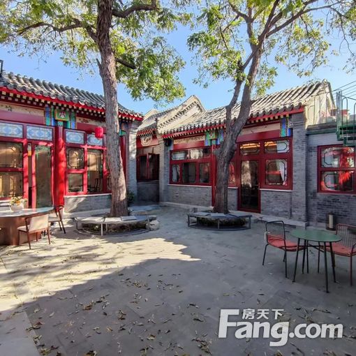 东城区 东四大街美术馆新建商务会所接待四合院出租带KTV车库