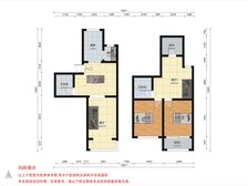 东旺公寓 133.43平3居 南北向中装修 视野无遮挡