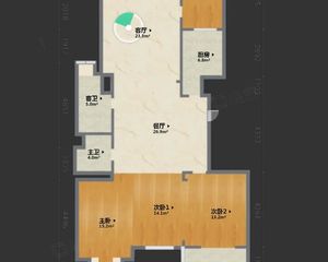 景家园4室2厅2卫南朝向262.0万元/套出售