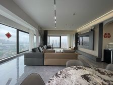 大平层高区视野开阔看江 横厅全落地窗 装修保持95新