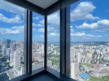 70元单价,洪山广场高区看湖,3000平可分割出租,保利广场