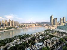 江北嘴CBD,寰宇天下东昇府头牌,联排别墅端户,看两江来福士