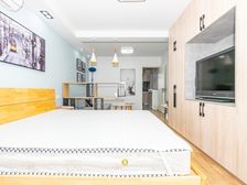 新上好房近地铁3/8线 精装全明一房一厅,可拎包入住 钥匙房