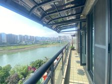 国奥村头排看江上叠别墅,精装带地暖,带屋顶花园