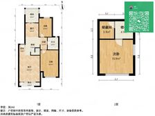附送2.2米高阁楼一间房子 视野好 房东诚心出售