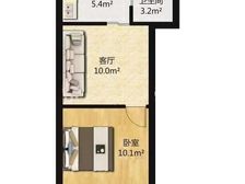 电梯中高区 正南 文汇小区 1室1厅