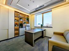 东三环双井地铁乐成中心 富力双子座230平精装遗留带家具出租