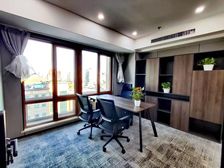 东二环地标地铁北京站荷华明城大厦307平精装遗留带家具出租