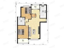 南北通2房一梯两户,楼层佳不靠马路,业主带使用权车位,诚售