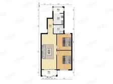 正南飘鹰花苑2室1厅精装修