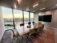 长安街沿线双地铁金地中心 华贸中心216平精装遗留带家具出租