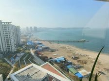 央企蓝月湾精装南北通厅客厅带阳台3室一线海景房品质封闭小区