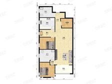 精装修,繁华地段,采光充足,主卧朝南,电梯房