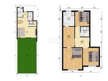 叠加别墅,南北通透,闹中取静,小区景观位置,中式风格