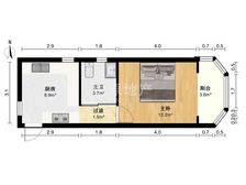 采光充足,近地铁,精装好房,主卧朝南