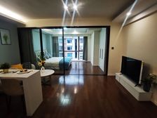 长宁(次新房)全景落地窗,拎包入住,单身公寓,也有两房