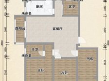{YD精品}翠月南苑 3室2厅 精装修送车库 56.8万可谈